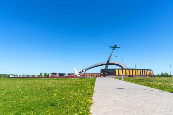 Tula, russland - 19. Mai 2019: Gedenkkomplex für die Verteidiger des Vaterlandshimmels in tula, russland. — Stockfoto