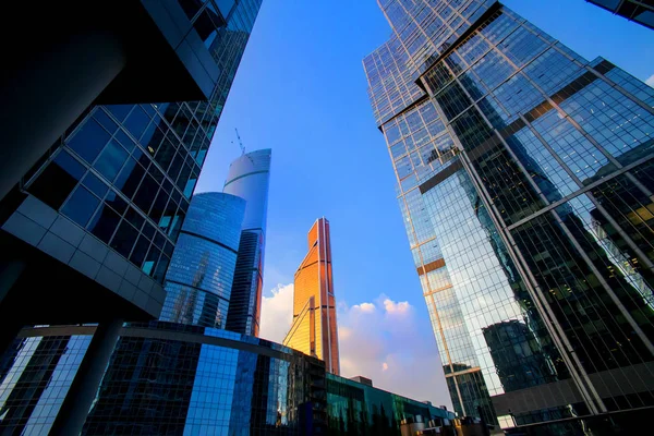 High Rise Buildings Moscow Business Center Moscow City — Stock Photo, Image