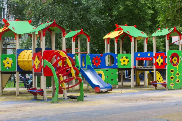 Children Playground Bright Multicolored — Stock Photo, Image