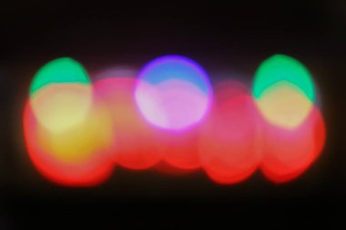 renk arka plan üzerinde parlak ışık noktalar yuvarlak