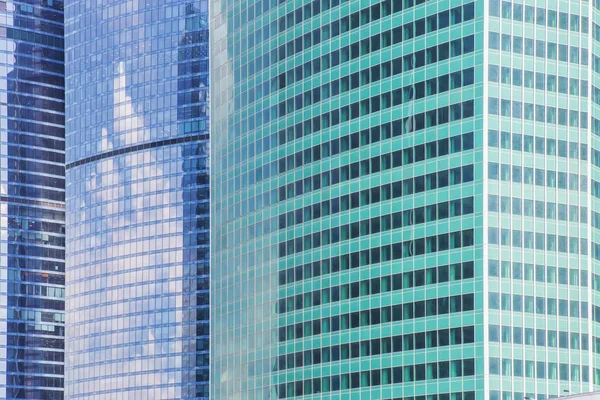 Высокие Здания Современного Бизнес Центра — стоковое фото