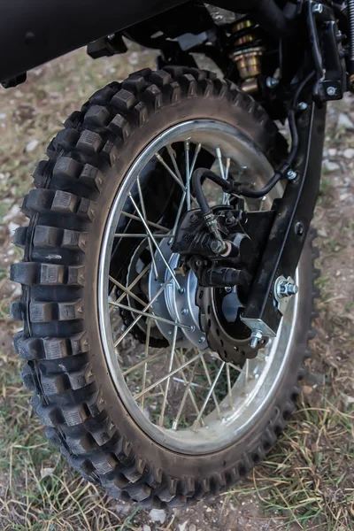 Rear Wheel Sport bike. — Stock Photo, Image