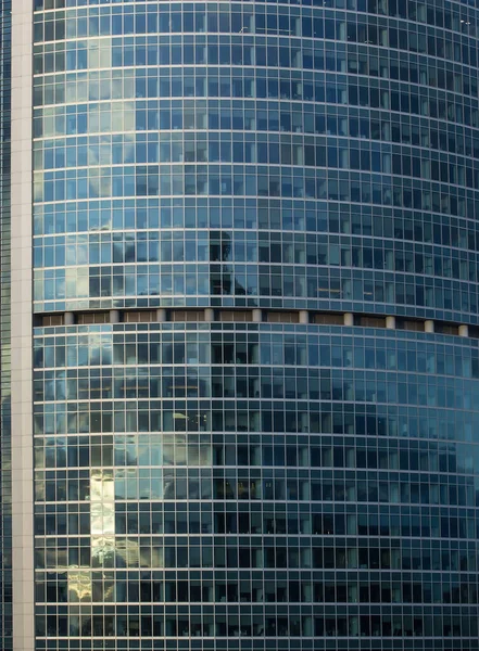 Fachada Cristal Del Edificio Oficinas Moderno — Foto de Stock