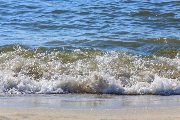 Schöne Wellen Meeresufer — Stockfoto