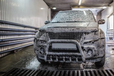 Araba yıkamada şampuan.