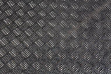 Dökümlü metal levha yakın plan