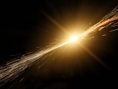 Yeni Yıldızın Uzay Işığı. Güneş çıkıntıları