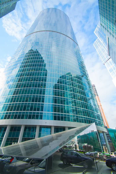 Alti Edifici Del Moderno Business Center — Foto Stock
