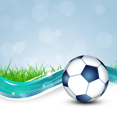 aktif spor arka plan ile bir futbol topu