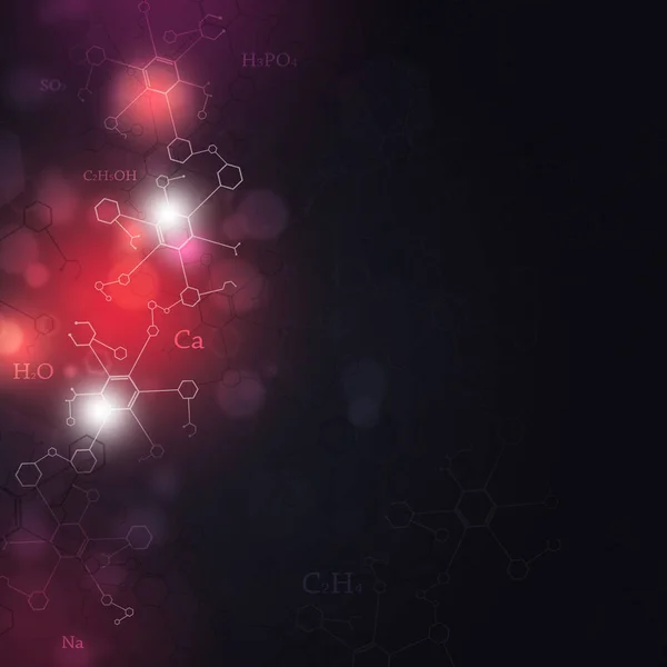 Абстрактная Наука Химический Многоцветный Природный Фон — стоковое фото