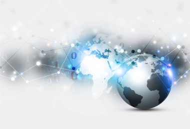 Genel güvenlik Web arka planı