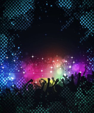 Party yüksek sesle clubbing