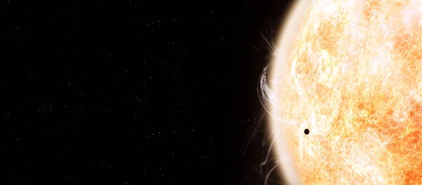 水星と太陽 — ストック写真