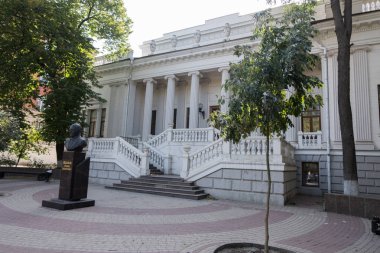 09-23-2017 Paramonov bilimsel kütüphane Rostov-on-Don, Rusya, Puşkin'in şehir sokak fotoğrafı