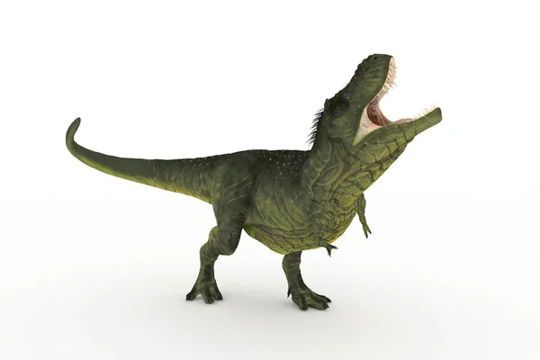 Açıları Resimde Büyük Tyrannosaurus Kümesi — Stok fotoğraf
