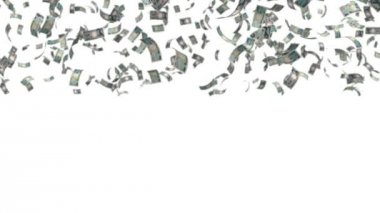 düşen para yaprak sonbaharda alfa şeffaflık kanal Japonya yen Jpy 1000 ile