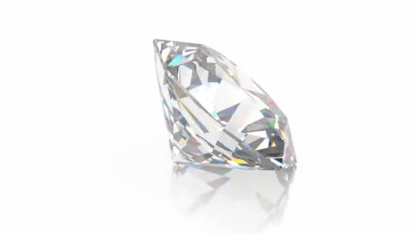 diamant tournant à 360 degrés, animation cyclique 