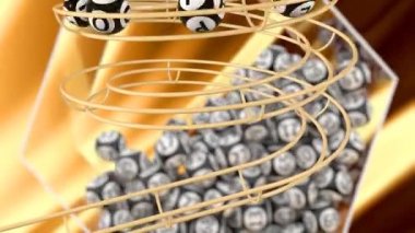 Word'un şans vasıl belgili tanımlık son bir parıltı ile bingo topları yayıyoruz