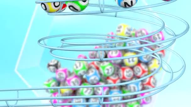 Mot Make Rolling Out Bingo Balls — Video