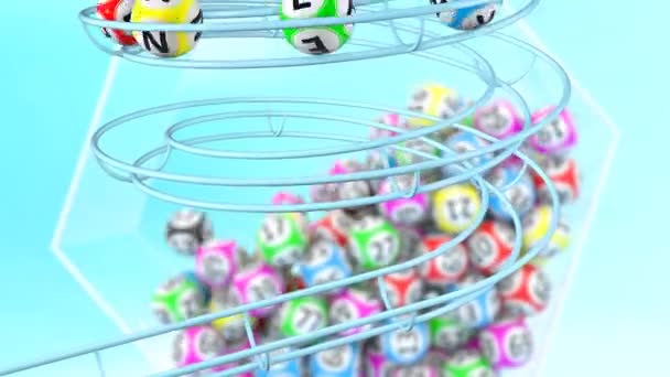 Mot Énergie Make Rolling Out Bingo Balls — Video