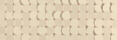 bej silindirlerin soyut arka plan kaotik döndü, 3d illüstrasyon