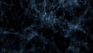 internet ve ağ teknolojik arka plan 3d illüstrasyon