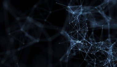 internet ve ağ teknolojik arka plan 3d illüstrasyon