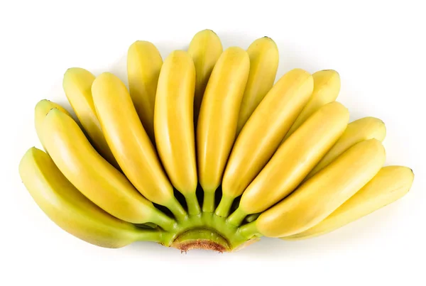 Bananas Bunch Isolated White Background — Stock Photo, Image