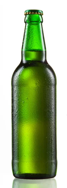 Зелена Пляшка Пива — стокове фото