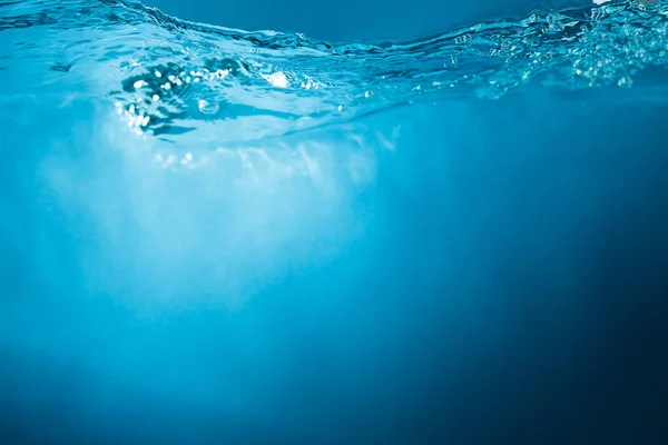 Latar belakang air biru — Stok Foto