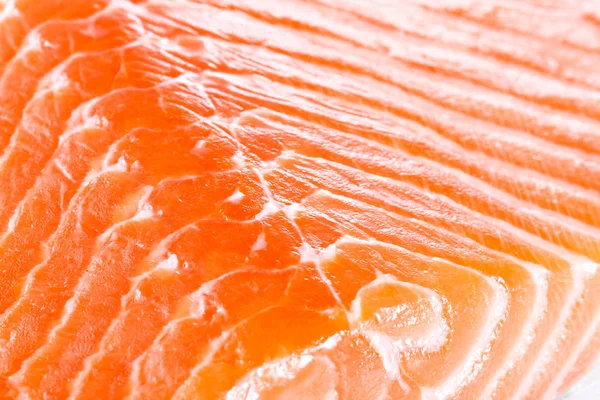 Texture de saumon rouge frais. Gros plan — Photo