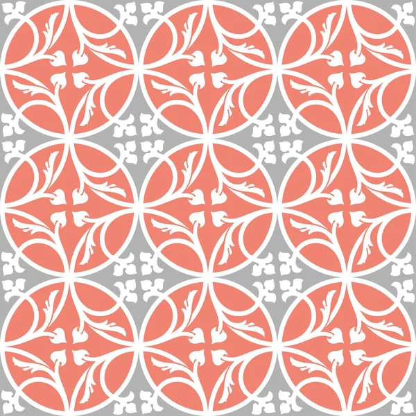 Arka plan, fayans ve Tekstil için dekoratif desen. Modüler parçalardan monte edilir. Vektör. Sorunsuz.