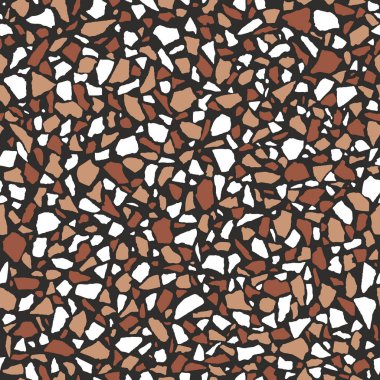 Arka plan, fayans ve Tekstil için dekoratif desen. Modüler parçalardan monte edilir. Vektör. Sorunsuz.