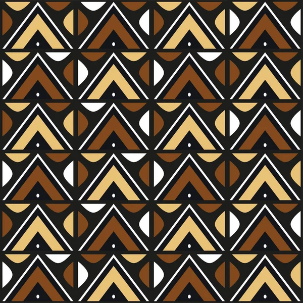 Zulu dili. Arka plan, fayans ve Tekstil için dekoratif desen. Modüler parçalardan monte edilir. Vektör. Sorunsuz.