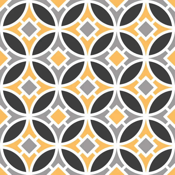 Arka plan, fayans ve Tekstil için dekoratif desen. Modüler parçalardan monte edilir. Vektör. Sorunsuz.