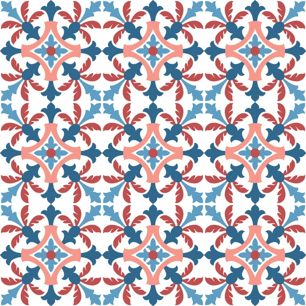 Motif Décoratif Pour Fond Les Carreaux Les Textiles Est Assemblé — Image vectorielle