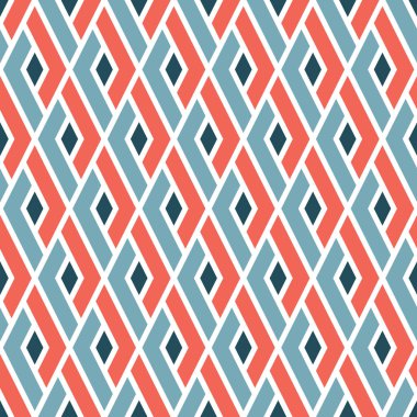 Arka plan, fayans ve Tekstil için dekoratif desen. Modüler parçalardan monte edilir. Vektör. Sorunsuz.