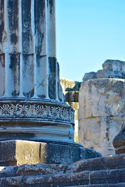 Antik Yunan Apollon Tapınağı, bir müze, arkeolojik kazılar kalıntıları