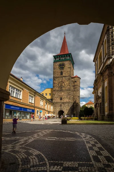 捷克共和国的吉钦市 — 图库照片