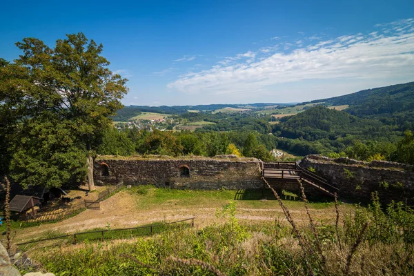 Slottet Potstejn Tjeckien — Stockfoto