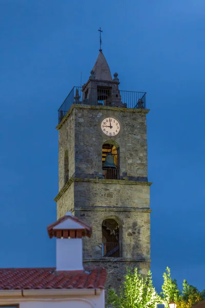 Città Montanchez Nel Distretto Caceres Nella Provincia Estremadura Spagna — Foto Stock