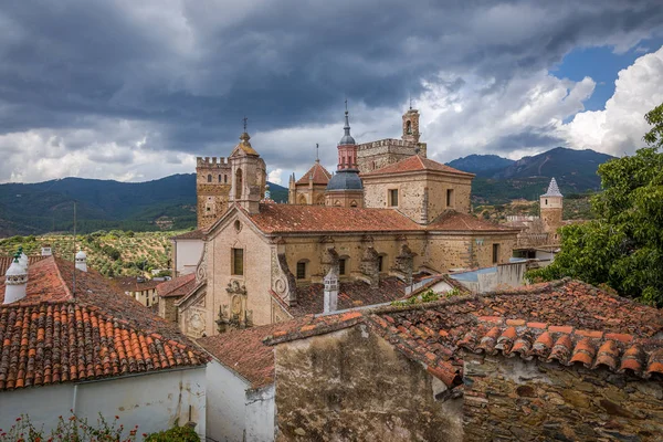 Königliches Kloster Santa Maria Guadalupe Provinz Caceres Spanien Stockbild
