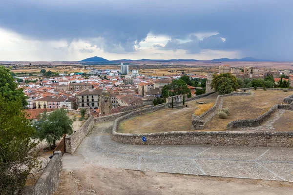 Medeltida Staden Trujillo Provinsen Extremadura Spanien — Stockfoto