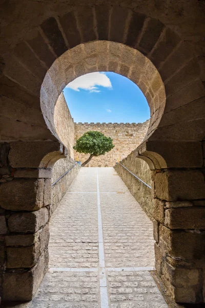 Średniowieczne Miasteczko Trujillo Prowincji Estremadura Hiszpanii — Zdjęcie stockowe