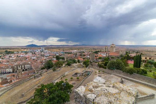 Medeltida Staden Trujillo Provinsen Extremadura Spanien — Stockfoto