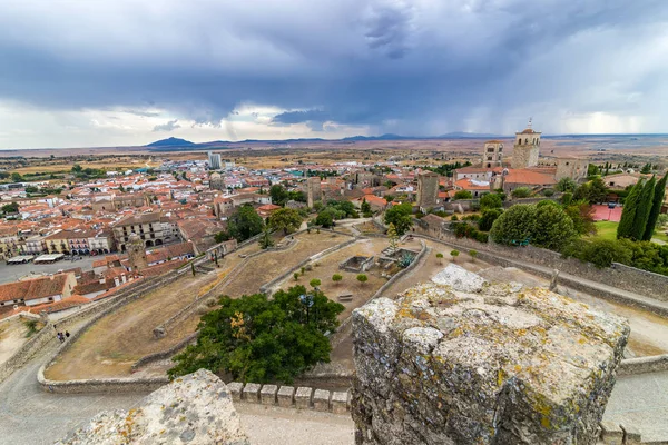 Medeltida Staden Trujillo Provinsen Extremadura Spanien — Stockfoto