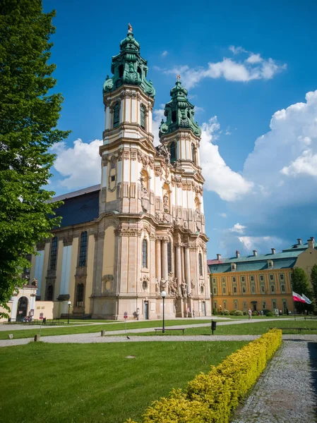 Basílica Assunção Bem Aventurada Virgem Maria Krzeszw — Fotografia de Stock