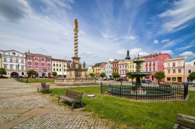 Çek Cumhuriyeti'ndeki Benedictine manastırı Broumov