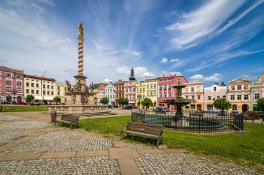Çek Cumhuriyeti'ndeki Benedictine manastırı Broumov