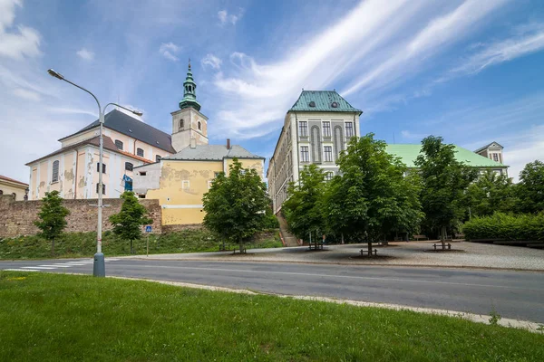Benediktinerklostret Broumov Tjeckien — Stockfoto